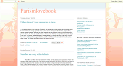 Desktop Screenshot of parisinlovebook.com